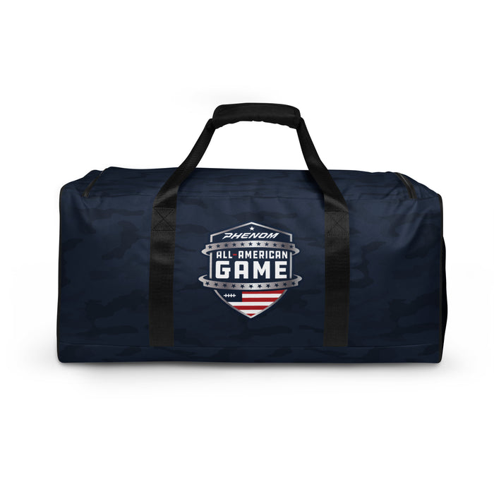 Phenom All-American Game Staff Camo Navy Duffle Bag