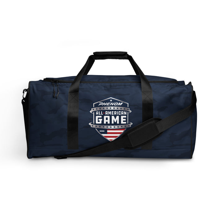Phenom All-American Game Staff Camo Navy Duffle Bag
