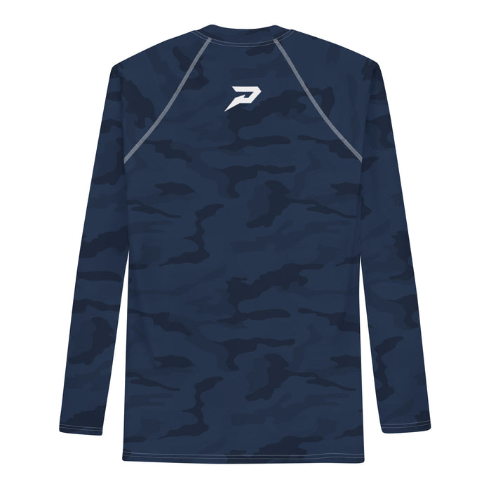 Phenom All-American Game Staff Navy Camo LS Compression Shirt