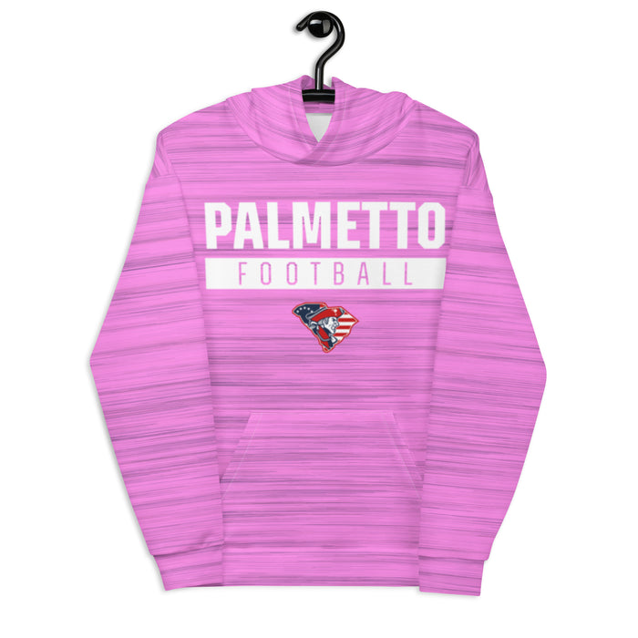 Palmetto Football Pink Unisex Hoodie