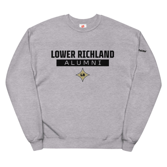 Lower Richland Alumni Crew Neck Fleece Sweatshirt - Light Colors