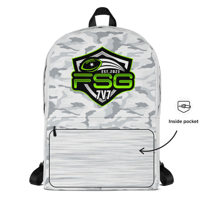 FSG Backpack - White Camo
