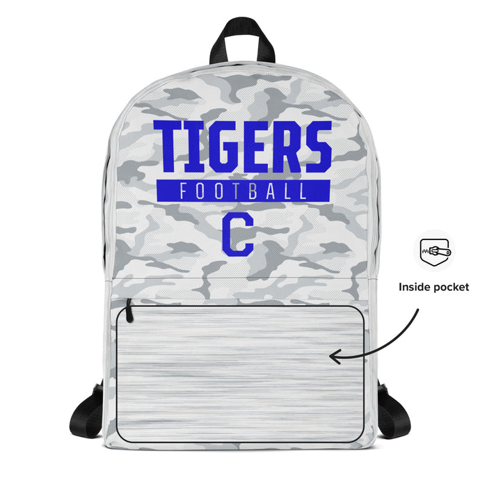 Central High School Backpack - White Camo