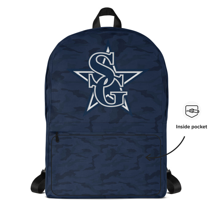 South Gwinnett High School Navy Camo Backpack
