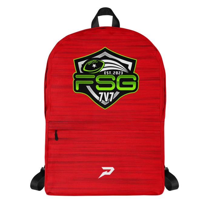 FSG Backpack - Heather Red