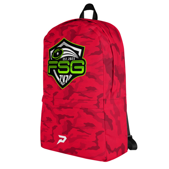 FSG Red Camo Backpack