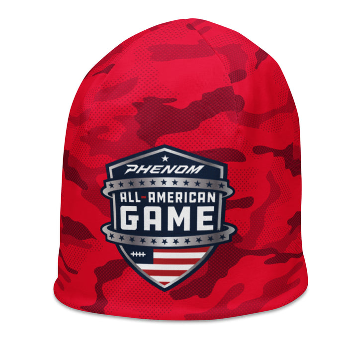 Phenom All-American Game Fans Red Camo Woodmark Beanie