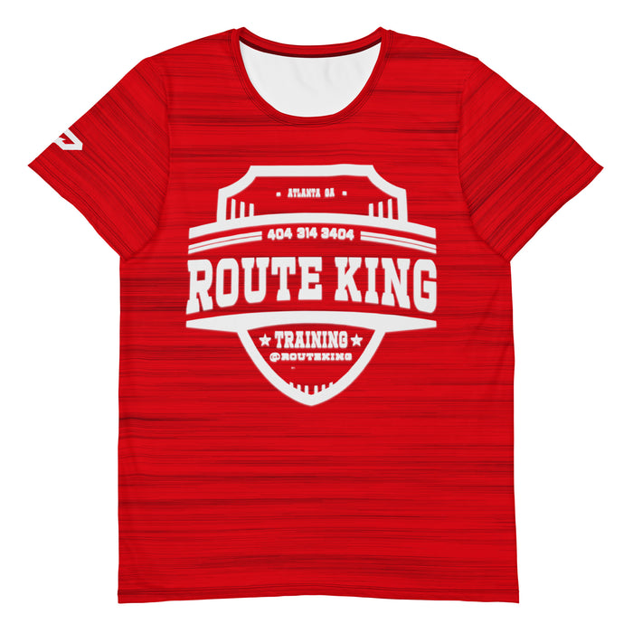 RouteKing Training  Red SS Performance Tee