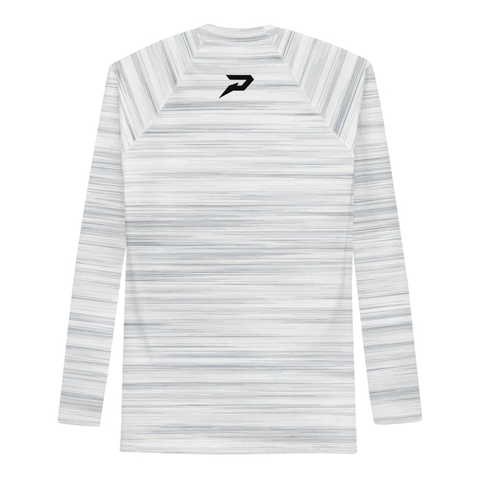 Central High School LS Compression Shirt White