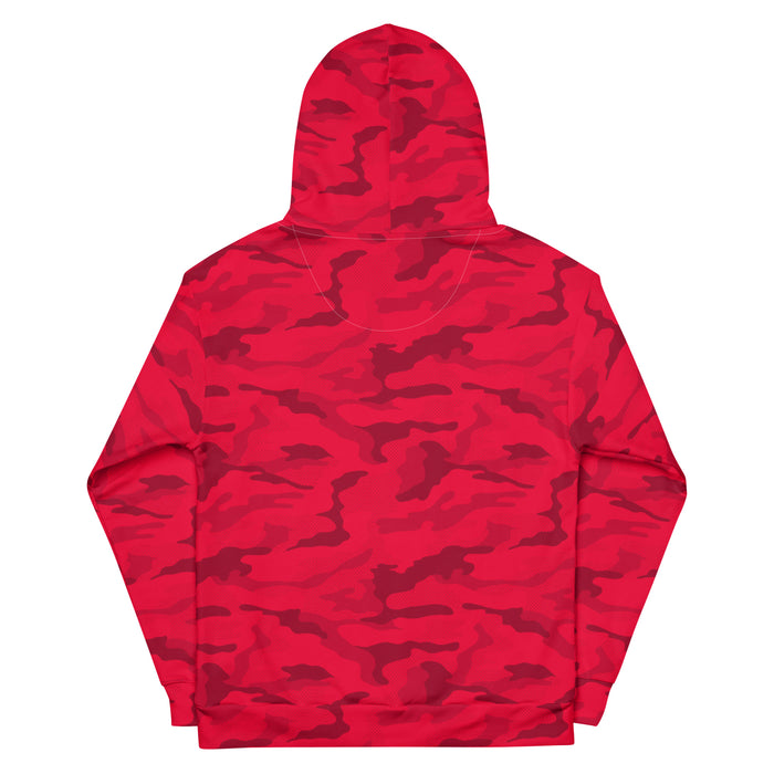 Phenom All-American Game Fans Red Camo Unisex Hoodie