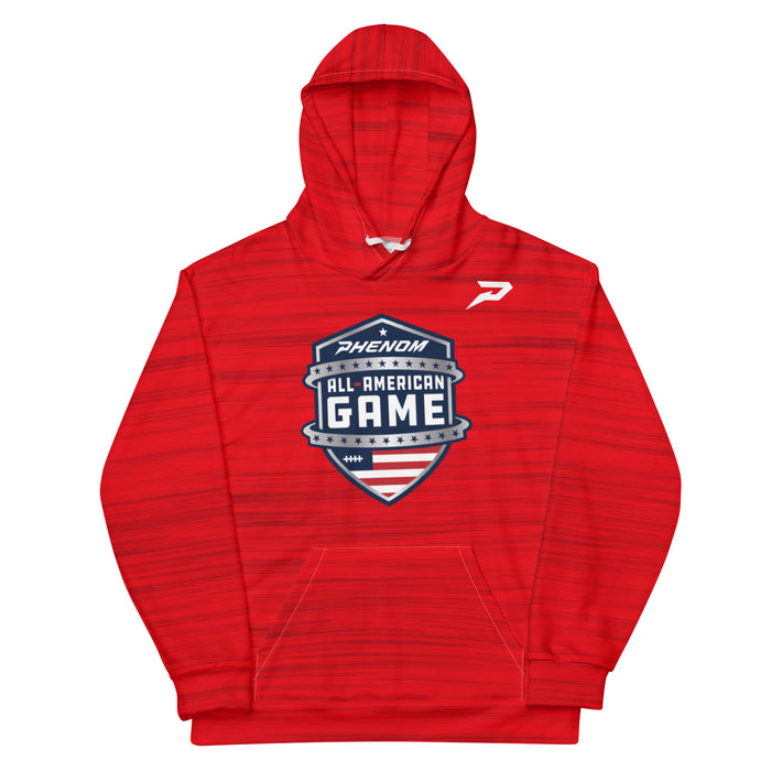 Phenom All-American Game Fans Red Unisex Hoodie