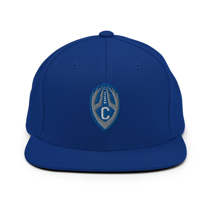 Central High School Snapback Hat - Royal Blue