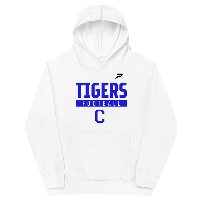 Central High School Youth Fleece Hoodie - White