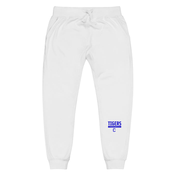 Central High School Unisex Fleece Sweatpants White