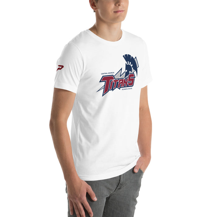 Central Georgia Technical College Unisex Tee - White