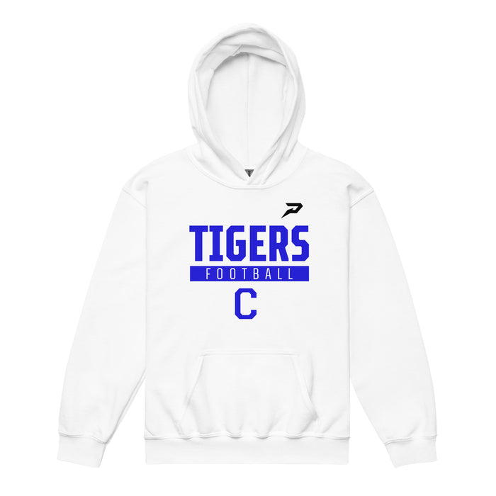 Central High School Youth Heavy Blend Hoodie White