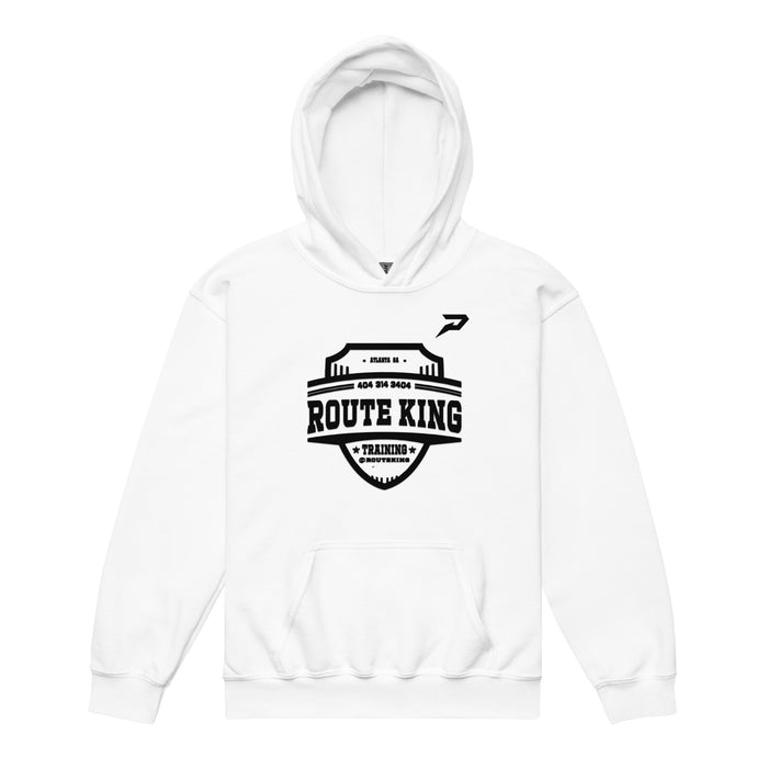 RouteKing Training Youth Heavy Blend Hoodie White