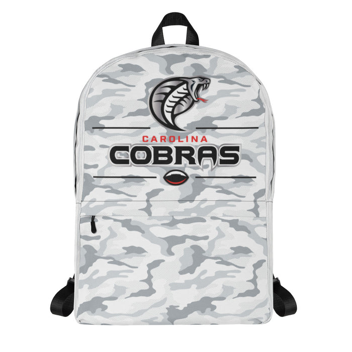 Carolina Cobras Camo White Backpack