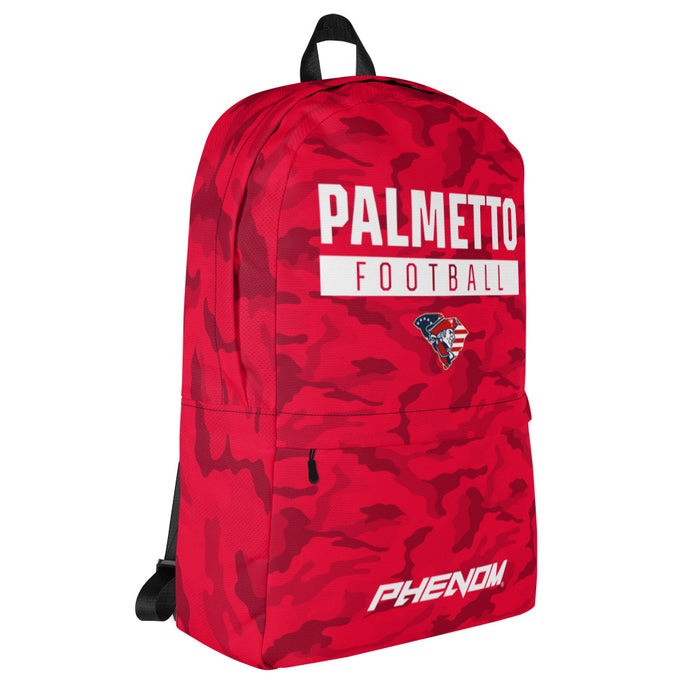 Palmetto Football Red Camo Backpack