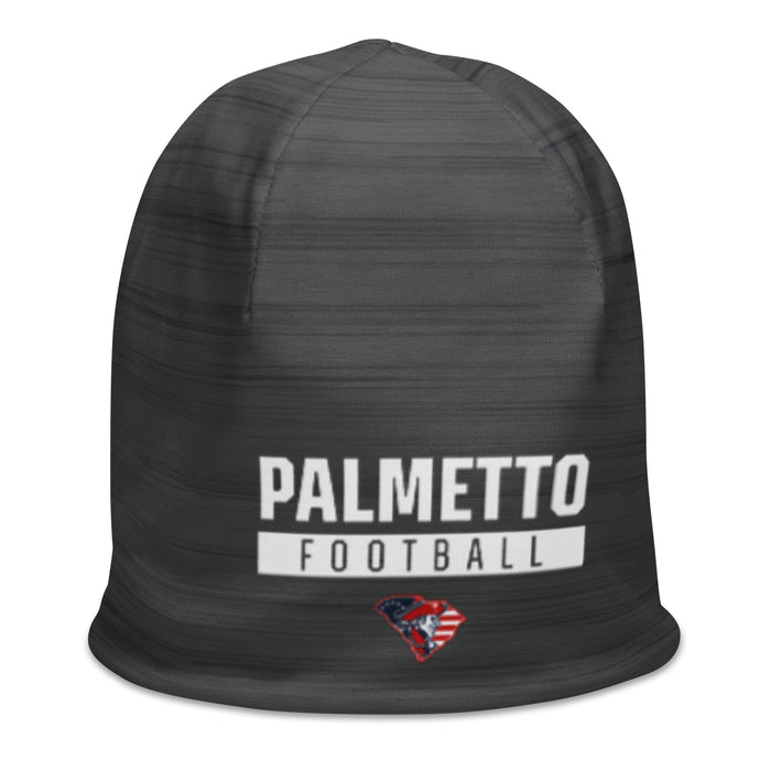 Palmetto Football Dark Grey Woodmark Beanie