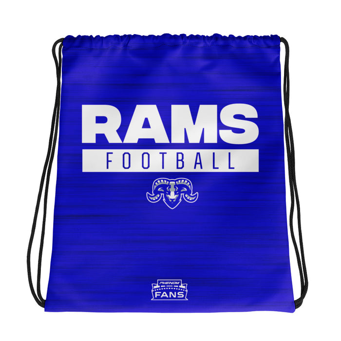 Interlachen Rams Football Drawstring bag