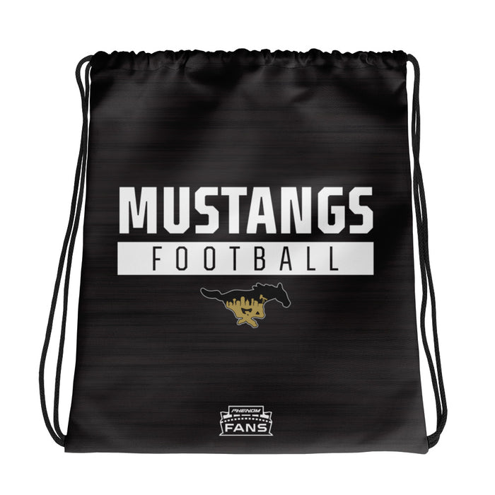 Andrews Mustangs Drawstring bag