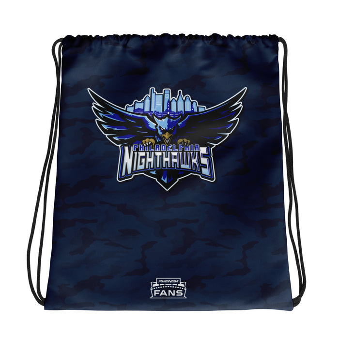 Philadelphia Nighthawks Drawstring bag