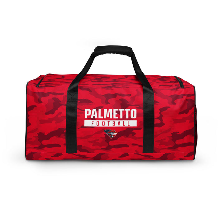 Palmetto Football Camo Red Duffle bag