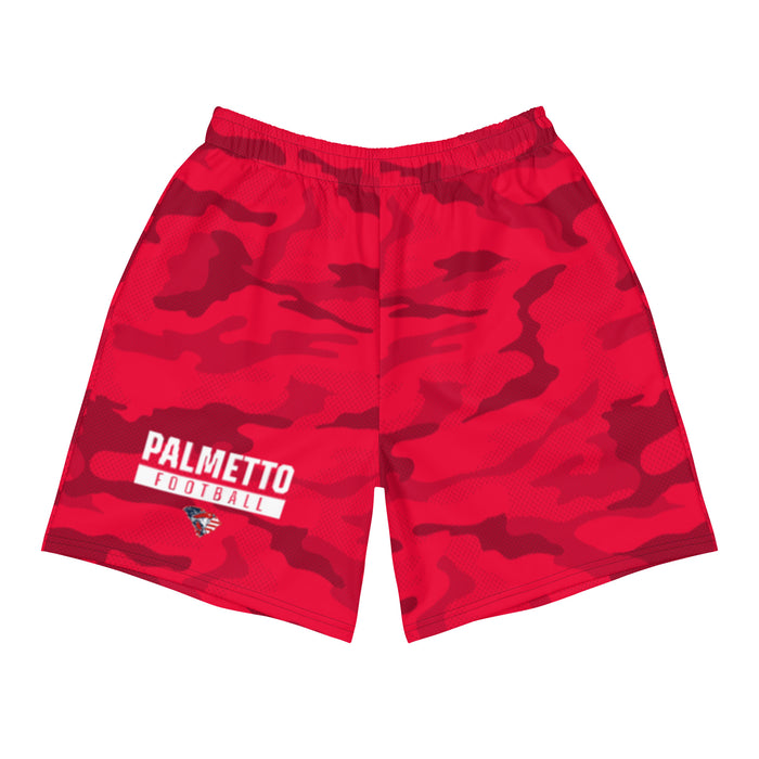 Palmetto Football Red Camo Men's Performance Shorts