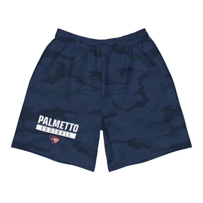 Palmetto Football Navy Camo Men's Performance Shorts