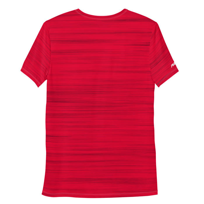 Loganville Football Performance Tee - Heather Red