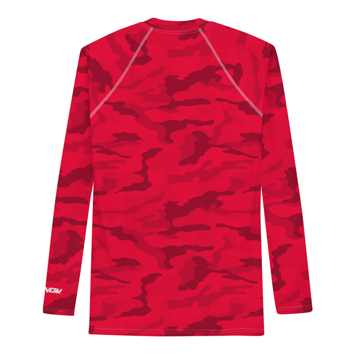 Minutemen Red Camo LS Compression Shirt