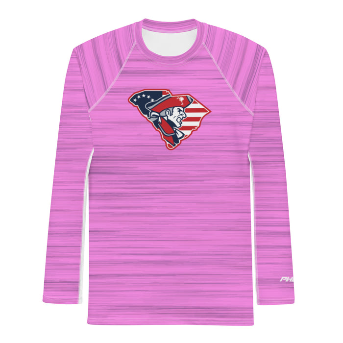 Minutemen Pink LS Compression Shirt