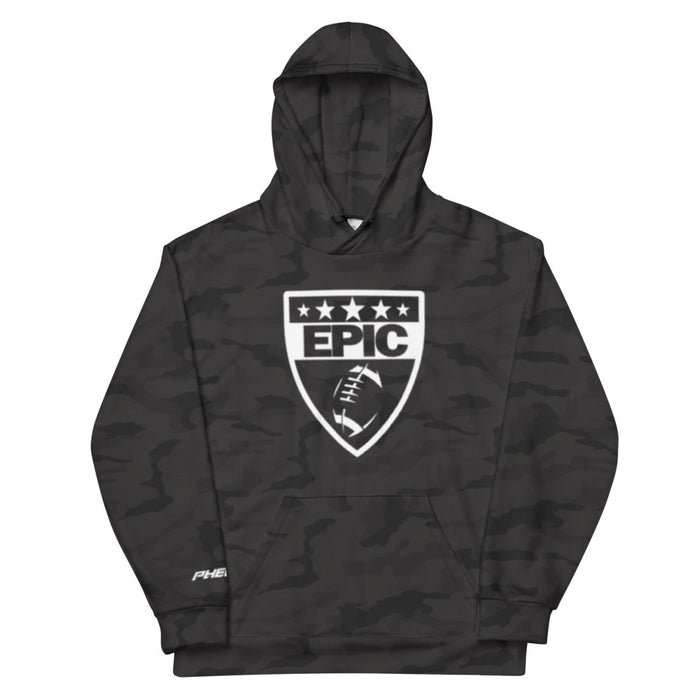 Epic QB Training Performance Hoodie - Black Camo