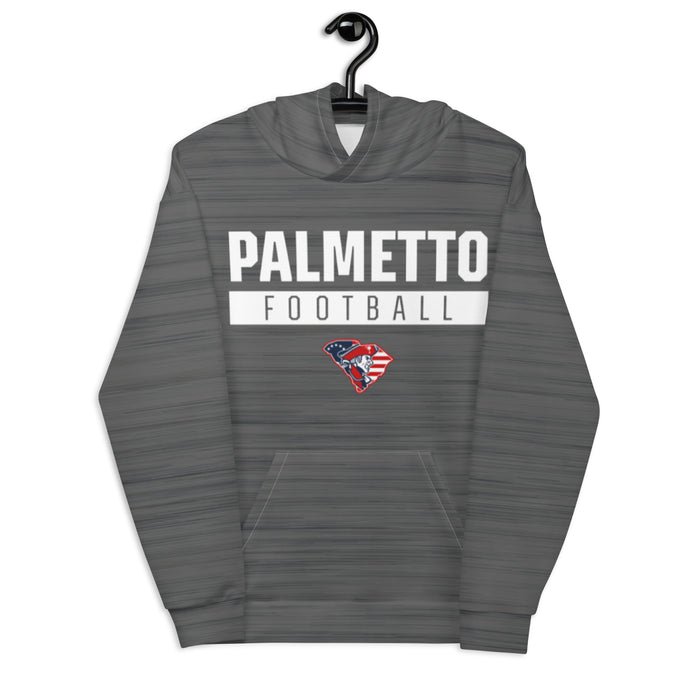 Palmetto Football Grey Unisex Hoodie
