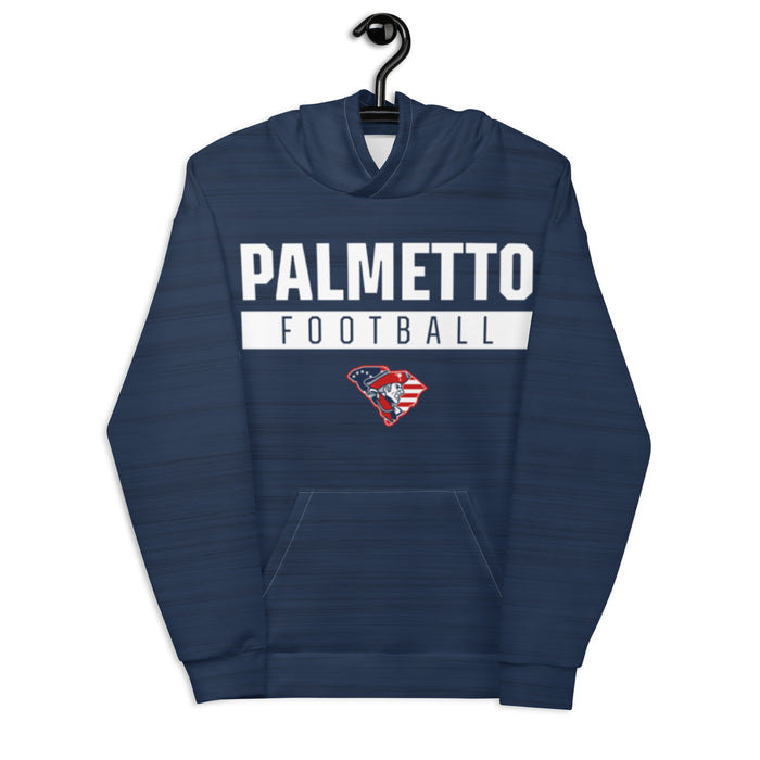 Palmetto Football Navy Unisex Hoodie