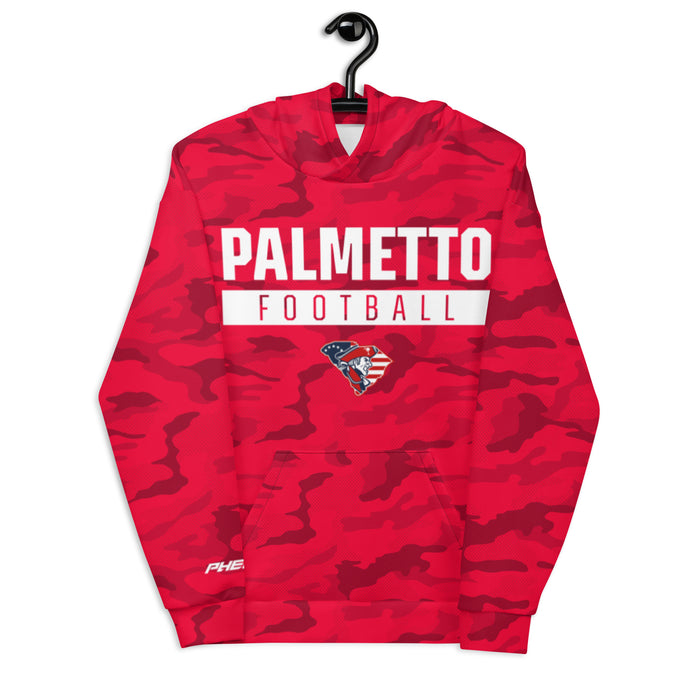 Palmetto Football Red Camo Unisex Hoodie