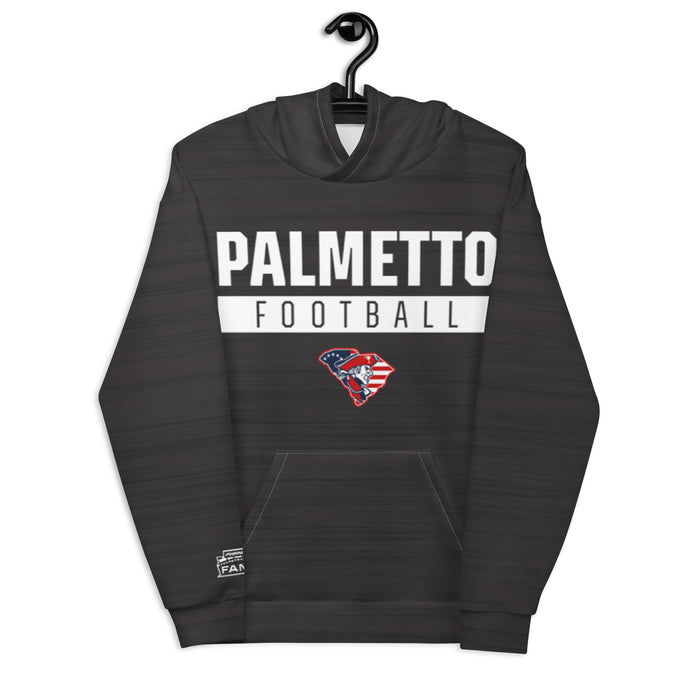 Palmetto Football Black Unisex Hoodie