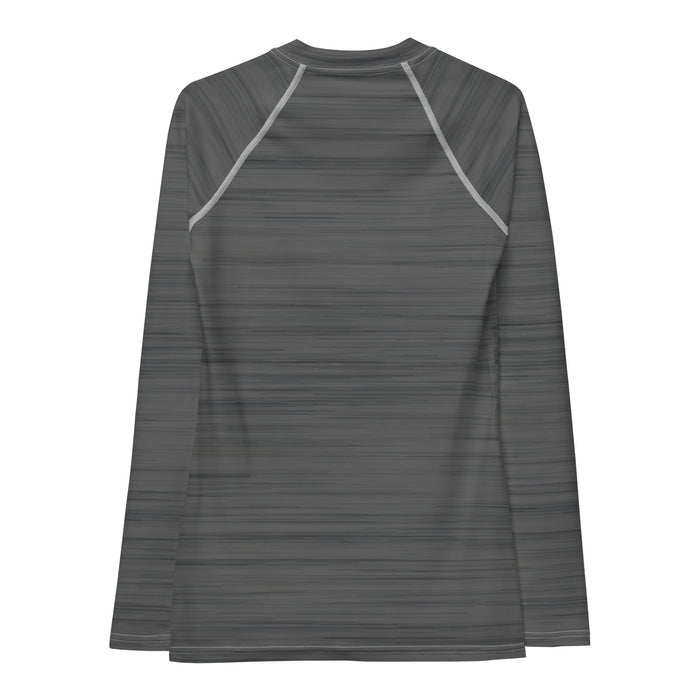Raleigh Christian Academy Women's Dark Grey LS Compression Shirt