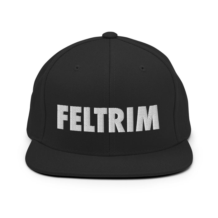Feltrim Academy Snapback Hat - Black