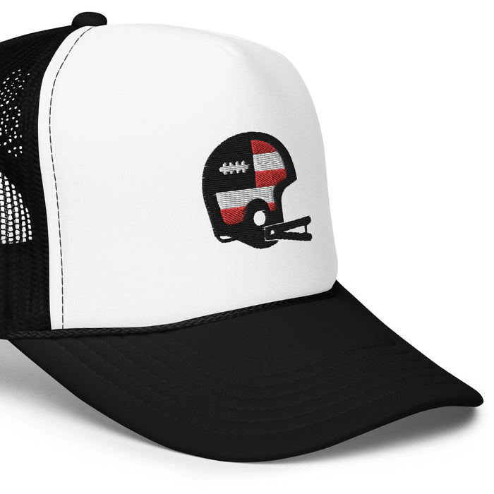 Gridiron Football Brand Logo Foam trucker hat