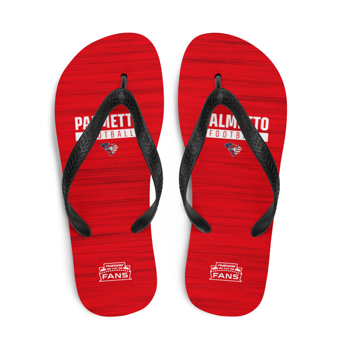 Palmetto Football Red Flip-Flops