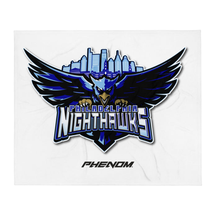 Philadelphia Nighthawks Throw Blanket