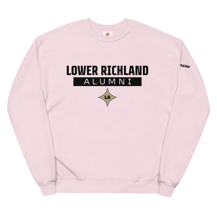 Lower Richland Alumni Crew Neck Fleece Sweatshirt - Light Colors