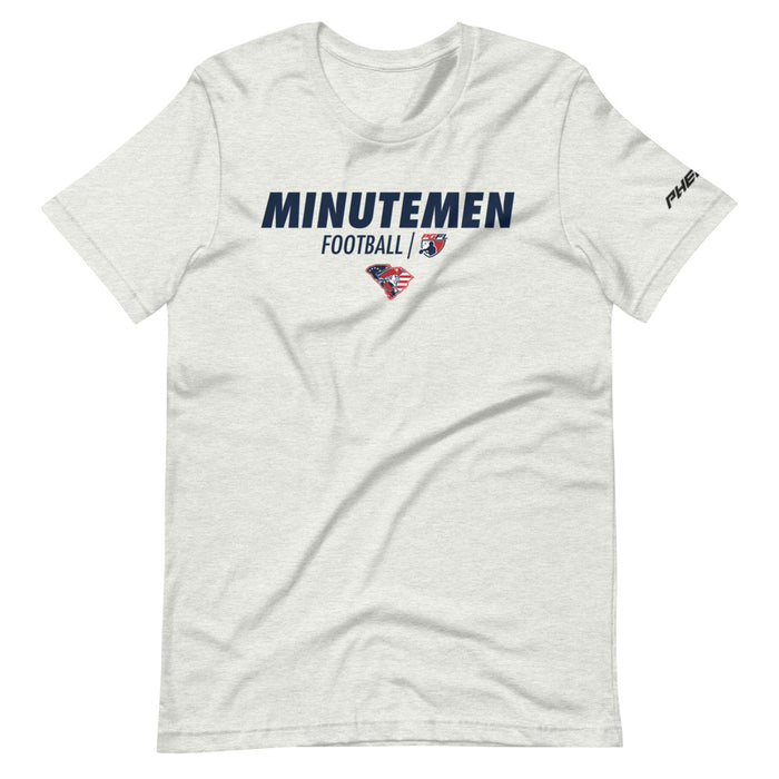 Minutemen Football Tee - Light Colors