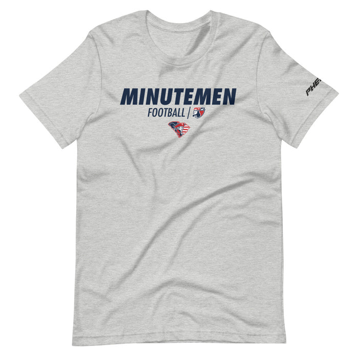 Minutemen Football Tee - Light Colors