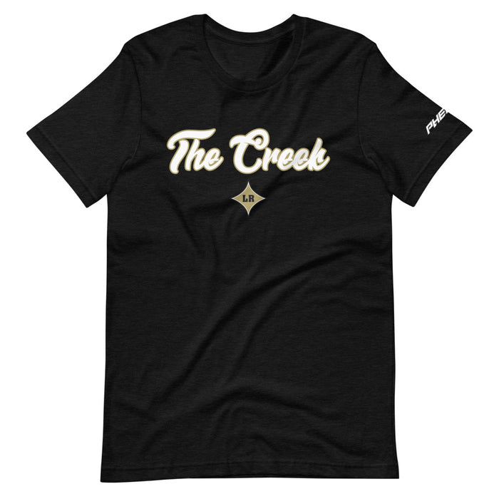 The Creek Logo Tee - Black Heather