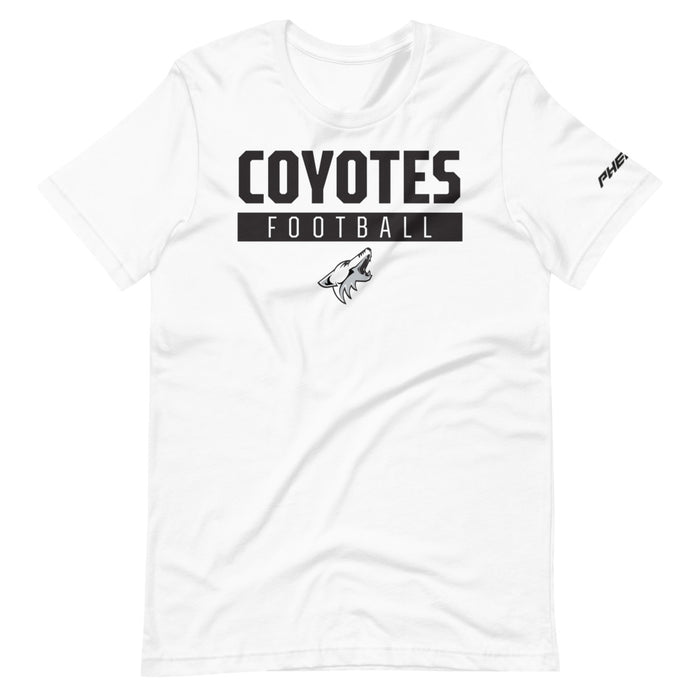 Crane Coyotes Football Tee
