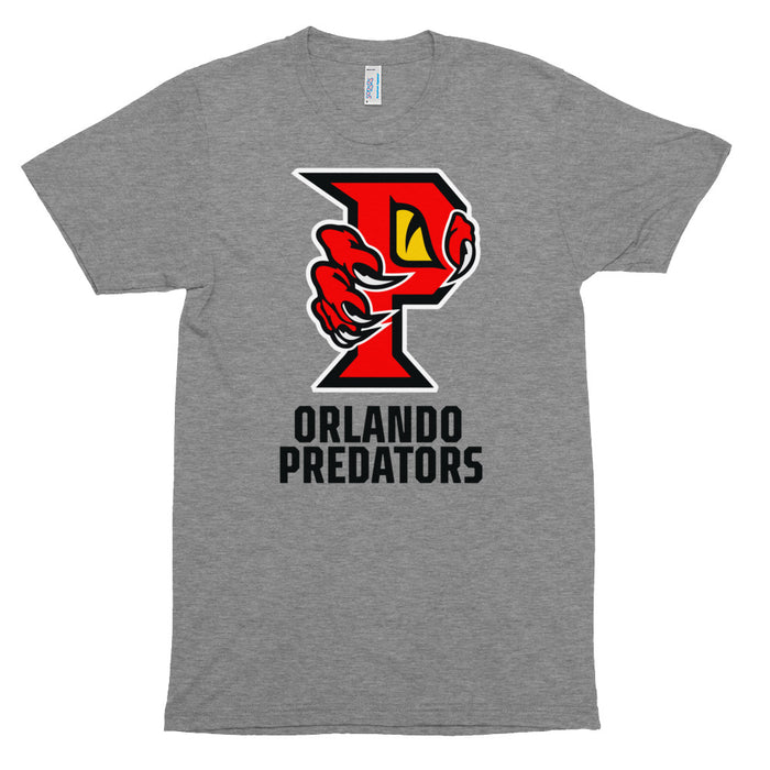 Orlando Predators Unisex Tri-Blend Track Shirt - CUSTOMIZABLE